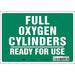 J8597 Safety Sign 7 inx10 in Vinyl