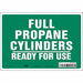 Safety Sign 7 inx10 in Vinyl