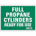 Safety Sign 10 in x 14 in Vinyl