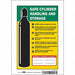 Safety Sign 10 in x 7 in Vinyl