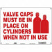 Safety Sign 10 inx14 in Aluminum
