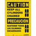 Safety Sign 14 inx10 in Vinyl