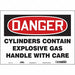 Safety Sign 10 in x 14 in Vinyl