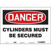 Safety Sign 10 in x 14 in Vinyl