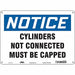 Safety Sign 10 inx14 in Aluminum