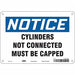 Safety Sign 7 in x 10 in Polyethylene
