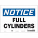 Safety Sign 7 inx10 in Vinyl