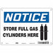 Safety Sign 7 in x 10 in Aluminum