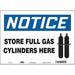 Safety Sign 10 in x 14 in Vinyl