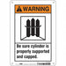 Safety Sign 10 in x 7 in Aluminum