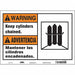 Safety Sign 10 in x 14 in Vinyl