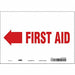 Safety Sign 7 in x 10 in Vinyl