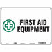 Safety Sign 10 in x 14 in Polyethylene