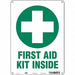 Safety Sign 14 in x 10 in Aluminum