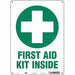 Safety Sign 14 in x 10 in Polyethylene