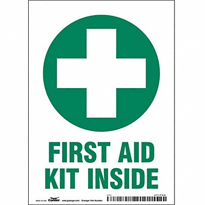 Safety Sign 7 in x 5 in Vinyl