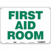 Safety Sign 10 in x 14 in Aluminum