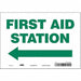 Safety Sign 7 in x 10 in Vinyl