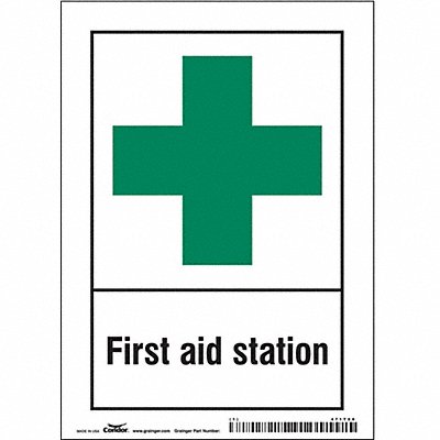 Safety Sign 7 in x 5 in Vinyl