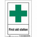 Safety Sign 7 in x 5 in Vinyl