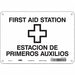 Safety Sign 7 in x 10 in Aluminum