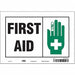 Safety Sign 7 in x 10 in Vinyl