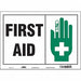 Safety Sign 10 in x 14 in Vinyl