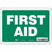 Safety Sign 7 in x 10 in Aluminum