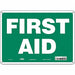 Safety Sign 10 in x 14 in Aluminum