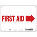 Safety Sign 7 in x 10 in Polyethylene