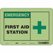 Safety Sign 7 in x 10 in Polyethylene