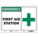 Safety Sign 10 in x 14 in Vinyl