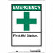 Safety Sign 10 in x 7 in Vinyl