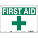 Safety Sign 10 in x 14 in Aluminum