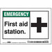 Safety Sign 3 1/2 in x 5 in Vinyl
