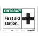 Safety Sign 7 in x 10 in Vinyl