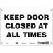 Safety Sign 7 in x 10 in Polyethylene