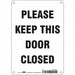 Safety Sign 10 in x 7 in Aluminum