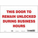 J7732 Safety Sign 7 in x 10 in Vinyl