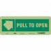 Safety Sign 5 in x 14 in Polyethylene