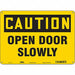 J6963 Safety Sign 10 in x 14 in Aluminum