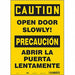 Safety Sign 14 in x 10 in Vinyl