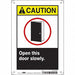 Safety Sign 10 in x 7 in Polyethylene