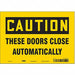 Safety Sign 7 in x 10 in Vinyl