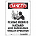 Safety Sign 10 in x 7 in Aluminum