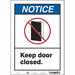Safety Sign 14 in x 10 in Vinyl