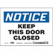 J6997 Safety Sign 5 in x 7 in Vinyl