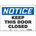 J6997 Safety Sign 10 in x 14 in Vinyl