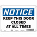 Safety Sign 7 in x 10 in Aluminum