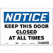 Safety Sign 7 in x 10 in Vinyl